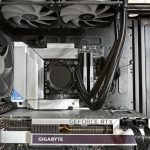 Detailed view of a custom gaming PC's interior showcasing components like RTX GPU and advanced cooling system. – DIY PC hardware for beginners