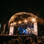 Vibrant live performance with crowd at an outdoor concert stage. – x86-64 split locks performance