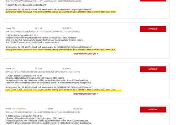 PSA: AMD is locking ECC UDIMM frequency on consumer AM5 – amd ecc udimm frequency