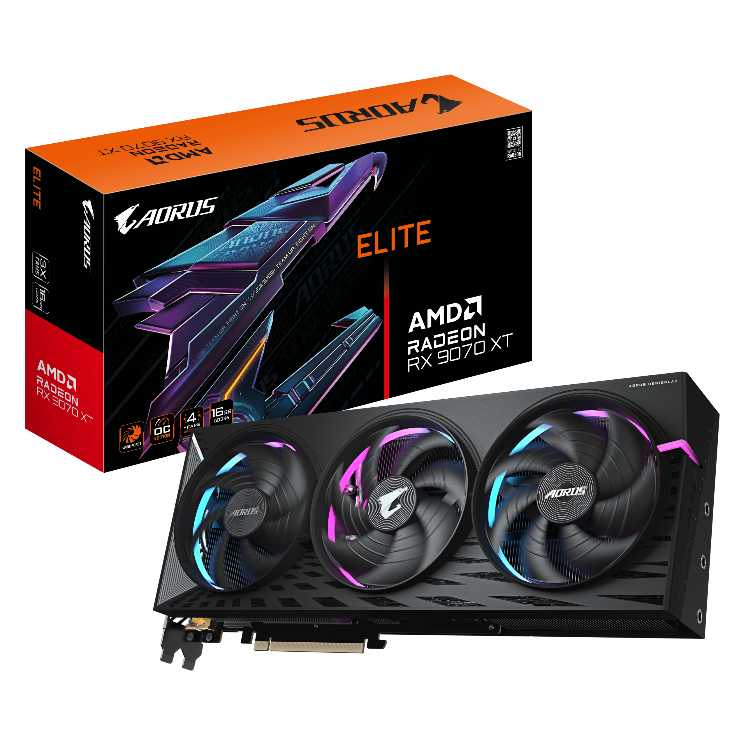 Buy your AMD Radeon RX 9070 XT Graphics Card Online