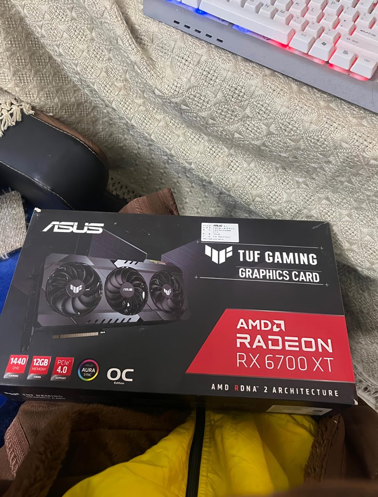 Finally got my upgrade – rx 6700 xt upgrade