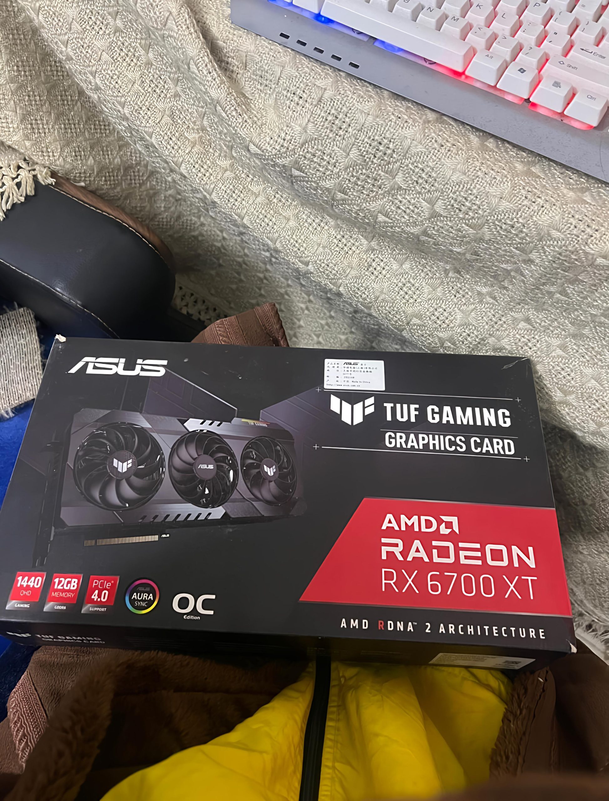 Finally got my upgrade – rx 6700 xt upgrade