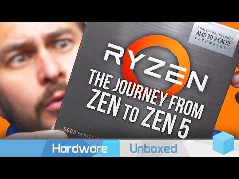 How Ryzen Saved AMD From Bankruptcy - 10 Years of CPUs Tested [Hardware Unboxed] – Ryzen saved AMD from