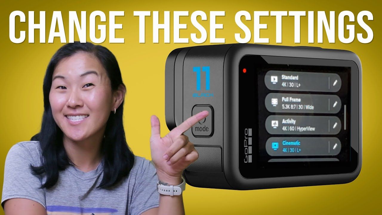 Gopro settings – Artofit