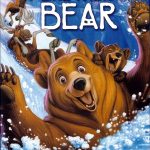 Disney's Brother Bear movie poster featuring a brown bear and cubs in a snowy landscape, with the title 'Brother Bear' prominently displayed