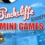 Pinchcliffe Mini Games logo on a colorful background