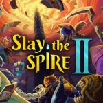 Banner featuring vibrant fantasy artwork with characters, a title 'Slay the Spire II', and a subtitle 'The Spirit'