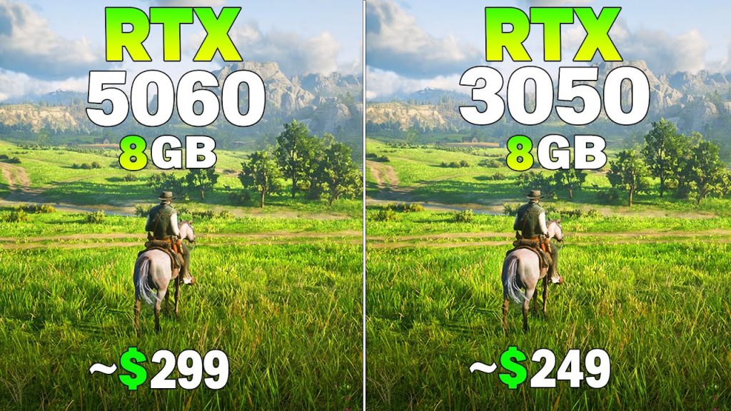 RTX 5060 vs RTX 3050 - Test in 12 Games - YouTube